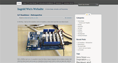 Desktop Screenshot of ingridwu.com